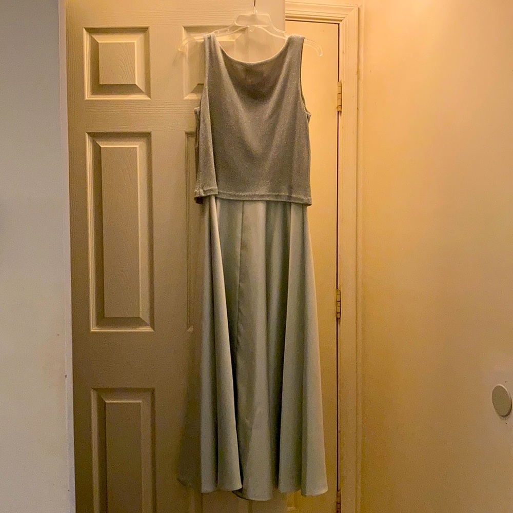 Mint Green Evening Gown